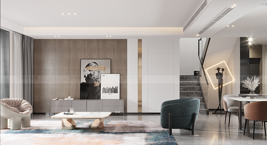 龙湖天钜|复式|240m²|现代潮流