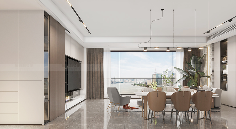 万达天玺|大平层|190m²|现代潮流