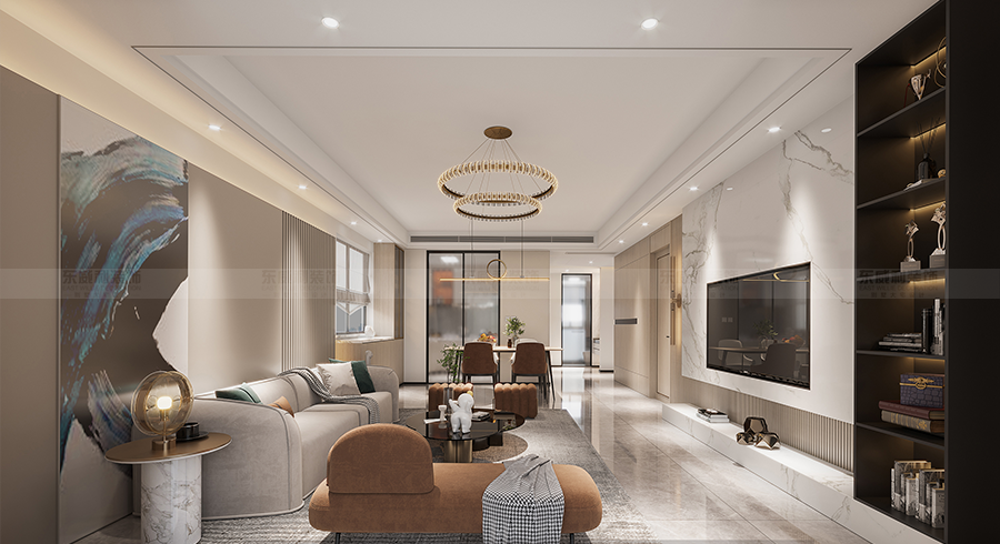 清凉山居|大平层|140m²|现代潮流