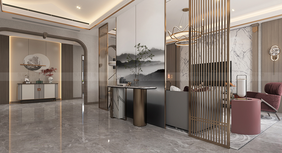 李泊言老师门厅案例|宽敞明亮的生活空间 多样功能性的交互场景