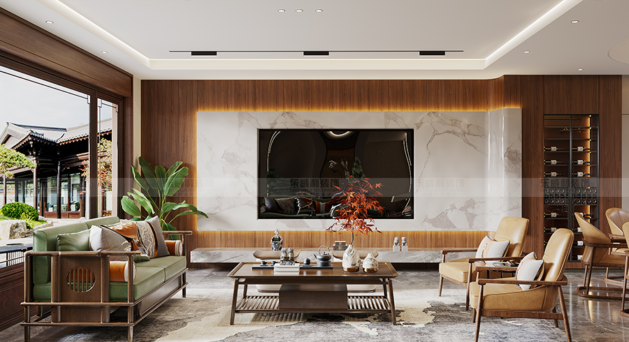 揽月府|别墅|360m²|中式美学