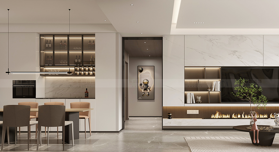 龙湖 &bull; 景粼天序|大平层|188m²|现代潮流