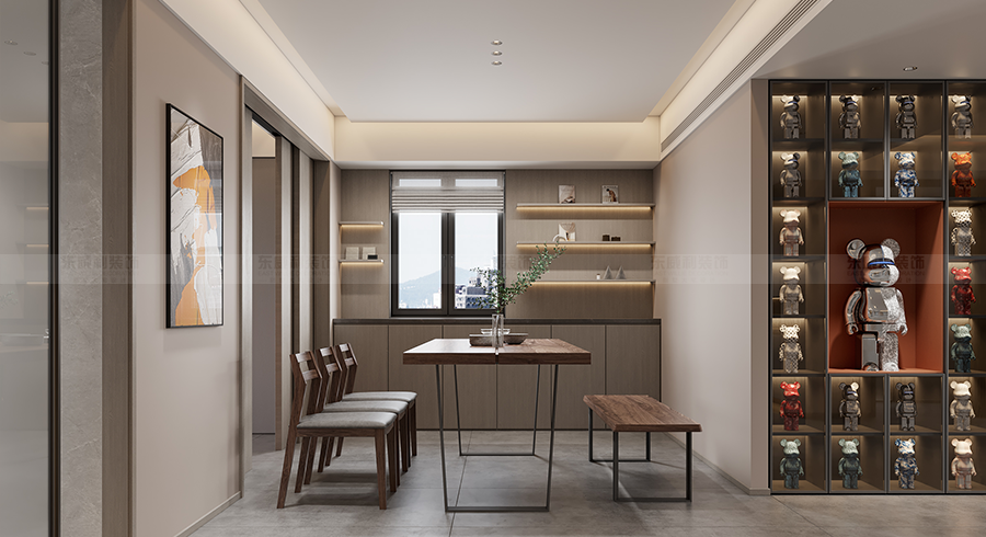 曾瑞老师功能房案例|沉稳基调中蕴含多变细节，完美诠释专属于业主的自在天地