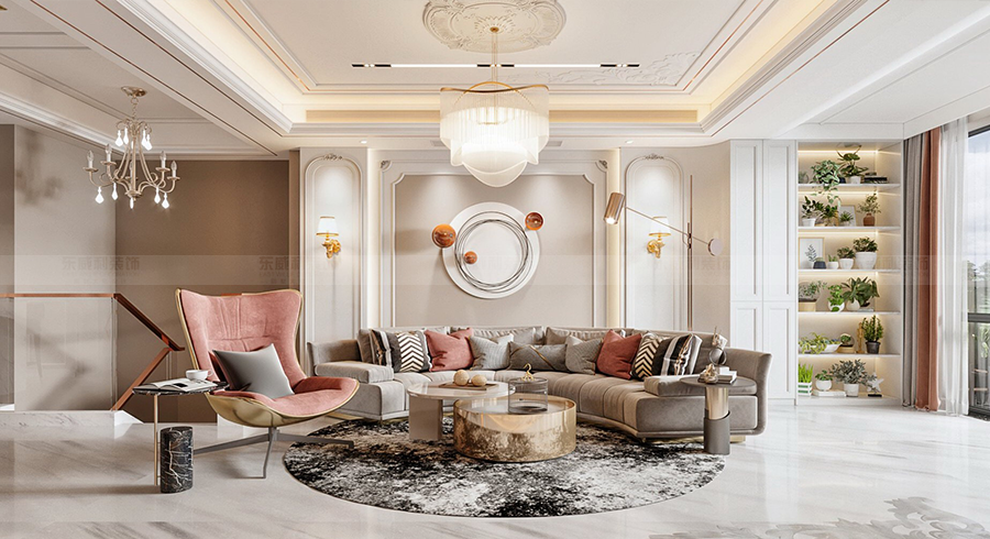 李泊言老师客厅案例|实用多变，呼吸生命力的空间