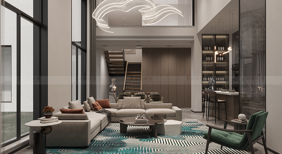 绿地城|复式|230m²|现代潮流